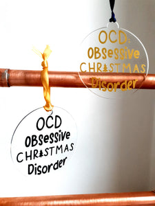 Obsessive Christmas Disorder Bauble