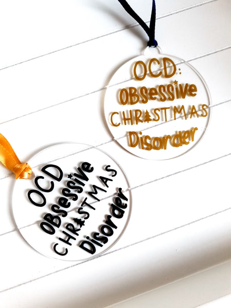Obsessive Christmas Disorder Bauble